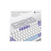 Клавіатура Ajazz AK820 Pro Gift Switch Purple RGB USB/Wireless/Bluetooth UA Purple (AK820PRO-G-PWB)