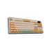 Клавіатура Ajazz AK870 Jasmine Switch Yellow RGB USB/Wireless/Bluetooth UA Brown (AK870-JS-YWG)