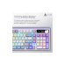 Клавіатура Ajazz AK980 Clear Sky Switch Purple RGB USB/Wireless/Bluetooth UA Purple (AK980-CS-PWB)
