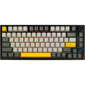 Клавіатура Epomaker AK820 Pro 75 Gift Switch Hot-Swap RGB USB/Wireless/Bluetooth/USB UA Black (AK820-PRO-B-G)