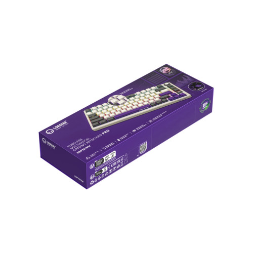 Клавіатура Lorgar KBP7075W Pro RGB Wireless/Bluetooth/USB UA Beige (LRG-KBP7075W-RT-US)
