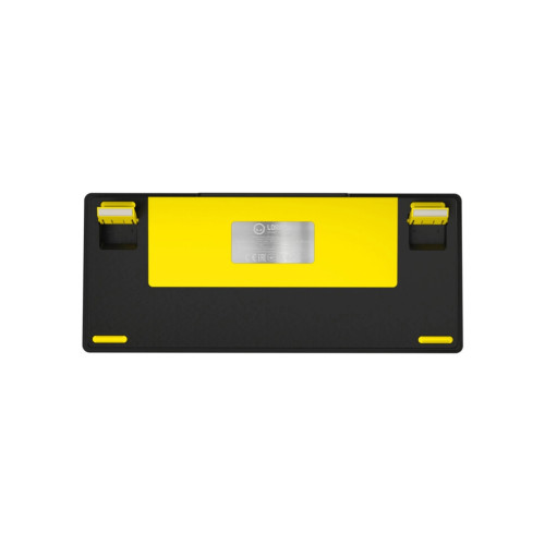 Клавіатура Lorgar KBP7075W Pro RGB Wireless/Bluetooth/USB UA Black/yellow (LRG-KBP7075W-YL-US)
