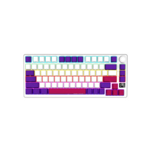 Клавіатура Lorgar KBP7075W Pro RGB Wireless/Bluetooth/USB UA White (LRG-KBP7075W-WH-US)