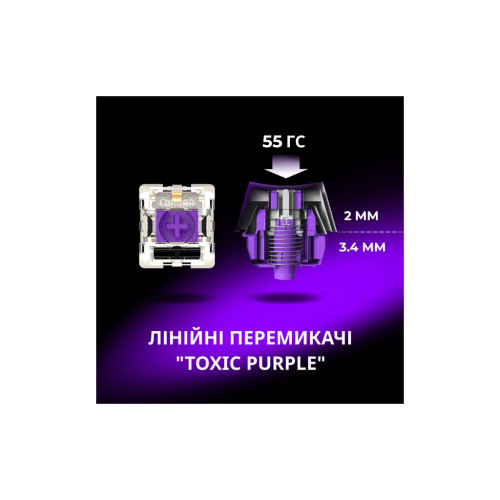 Клавіатура Lorgar KBP70MW Pro RGB Wireless/Bluetooth/USB UA Beige (LRG-KBP70MW-RT-US)