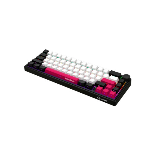 Клавіатура Lorgar KBP70MW Pro RGB Wireless/Bluetooth/USB UA Black/red (LRG-KBP70MW-BK-US)