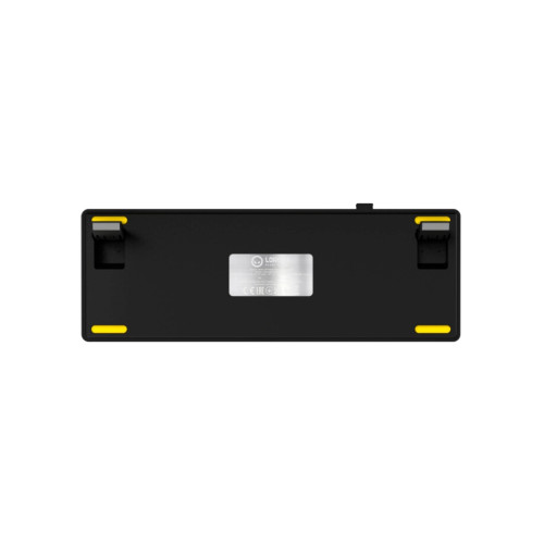 Клавіатура Lorgar KBP70MW Pro RGB Wireless/Bluetooth/USB UA Black/yellow (LRG-KBP70MW-YL-US)