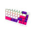 Клавіатура Lorgar KBP70MW Pro RGB Wireless/Bluetooth/USB UA White (LRG-KBP70MW-WH-US)
