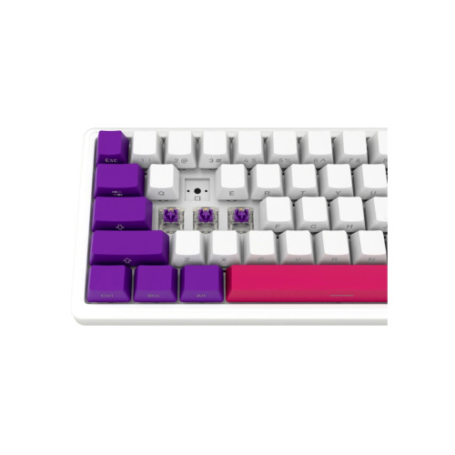 Клавіатура Lorgar KBP70MW Pro RGB Wireless/Bluetooth/USB UA White (LRG-KBP70MW-WH-US)