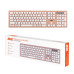 Клавіатура 2E KS270 109key Wireless UA Rose/White (2E-KS270WBPN_UA)