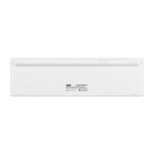 Клавіатура 2E KS270 109key Wireless UA Silver/White (2E-KS270WBWH_UA)