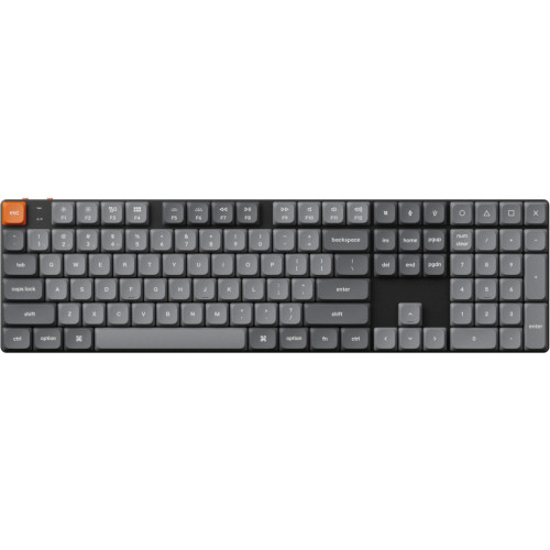 Клавіатура Keychron K5 Max Gateron MX 2.0 Red QMK Wireless/Bluetooth/USB-А UA Black (K5M-H1-UA)