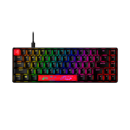 Клавіатура HyperX Alloy Origins 65 HX Red USB UA Black (4P5D6AA)