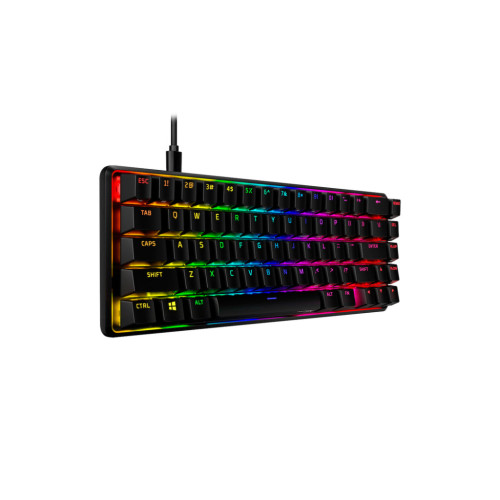 Клавіатура HyperX Alloy Origins 65 HX Red USB UA Black (4P5D6AA)