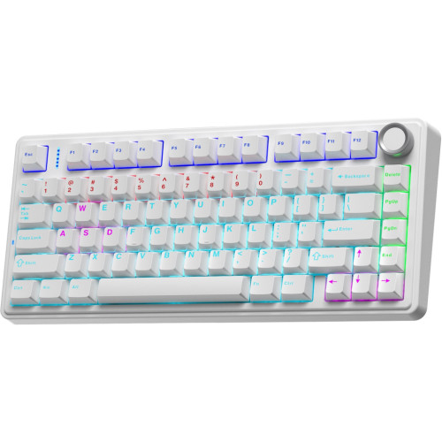 Клавіатура Aula F75 KRGD Red USB UA White (6948391203225)