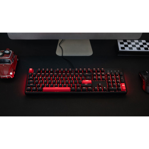 Клавіатура Lemokey Keychron X3 Red RGB USB Black (X3-H1-UA) Клавіатура Lemokey Keychron X3 Red RGB USB Black (X3-H1-UA)