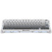 Клавіатура GravaStar Mercury K1 TKL Wireless/Bluetooth/USB UA White (GSK1_GWHT)