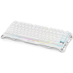 Клавіатура GravaStar Mercury K1 Lite Wireless/Bluetooth/USB UA White (GSK1LITE_WHT)