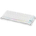 Клавіатура GravaStar Mercury K1 Lite Wireless/Bluetooth/USB UA White (GSK1LITE_WHT)