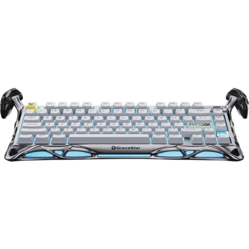 Клавіатура GravaStar Mercury K1 Pro TKL Wireless/Bluetooth/USB UA Grey (GSK1PRO_GRY)