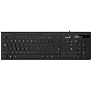 Клавіатура Genius SlimStar 230II USB UA Black (31310048406)