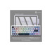 Клавіатура Ajazz AK680 MAX (8+8K) Magnetic Switch RGB Wireless/Bluetooth/USB White (AK680-M-BWD-A)