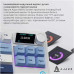 Клавіатура Ajazz AK870 PLUS Murad Switch RGB Wireless/Bluetooth/USB White (AK870-MU-BWD)
