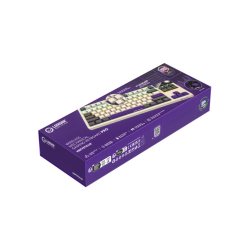 Клавіатура Lorgar KBP70TKLW Wireless TKL Mechanical Pro UA Beige (LRG-KBP70TKLW-RT-US)