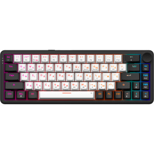 Клавіатура GamePro Asgard Valhalla MK210B Pro 65 RGB Wireless/Bluetooth/USB Black (MK210B Pro)