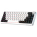Клавіатура GamePro Asgard Valhalla MK210W Pro 65 RGB Wireless/Bluetooth/USB White (MK210W Pro)