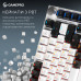 Клавіатура GamePro Asgard Valhalla MK160W Pro 75 RGB Wireless/Bluetooth/USB White (MK160W Pro)