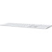 Клавіатура Apple Magic Keyboard with Touch ID Bluetooth/USB UA White (MXK73UA/A)