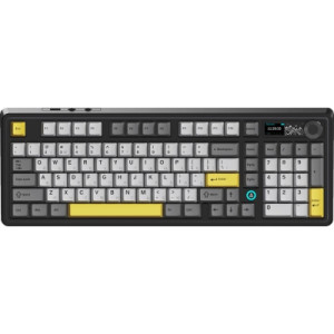 Клавіатура Ajazz AK980 Clear Sky Switch RGB Wireless/Bluetooth/USB Black (AK980-CS-BGY)