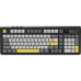 Клавіатура Ajazz AK980 Clear Sky Switch RGB Wireless/Bluetooth/USB Black (AK980-CS-BGY)