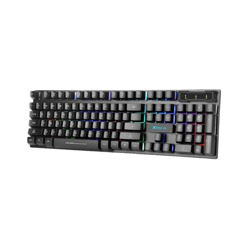 Клавіатура Xtrike ME KB-280 RGB Black (KB-280)