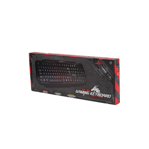 Клавіатура Xtrike ME KB-302 RGB Black (KB-302)