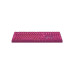 Клавіатура Canyon Fortnax Bluetooth/Wireless/ USB UA Pink (CND-SKBW2)