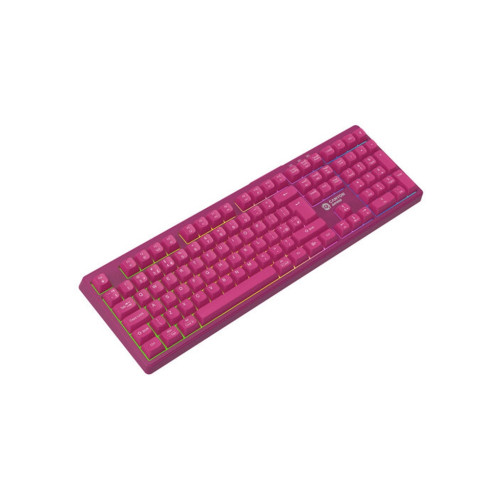 Клавіатура Canyon Fortnax Bluetooth/Wireless/ USB UA Pink (CND-SKBW2)