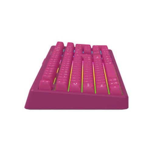 Клавіатура Canyon Fortnax Bluetooth/Wireless/ USB UA Pink (CND-SKBW2)