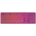 Клавіатура Canyon Fortnax Bluetooth/Wireless/ USB UA Pink (CND-SKBW2)