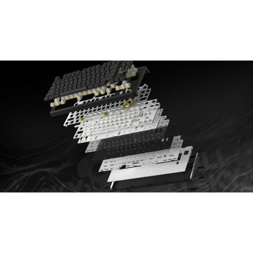 Клавіатура Hator Skyfall 80 Wireless Black/White (HTK3180UA)