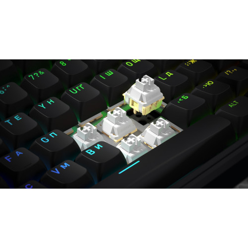 Клавіатура Hator Skyfall 80 Wireless Black/White (HTK3180UA)