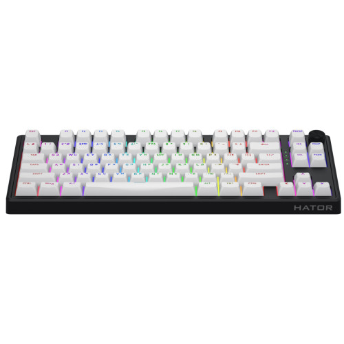Клавіатура Hator Skyfall 80 Wireless Black/White (HTK3180UA)