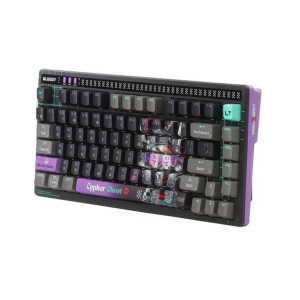 Клавіатура A4Tech AT75 RGB USB UA Cypher Ghost (4711421001830)