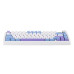 Клавіатура Aula F75 MAX Wireless/Bluetooth UA White/Blue (6978080501158)