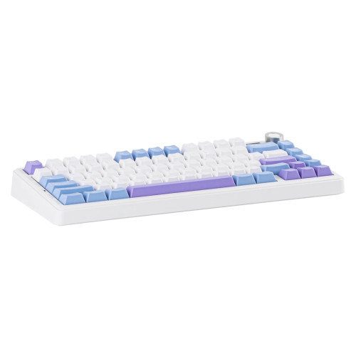 Клавіатура Aula F75 MAX Wireless/Bluetooth UA White/Blue (6978080501158)