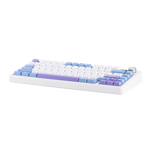 Клавіатура Aula F75 MAX Wireless/Bluetooth UA White/Blue (6978080501158)