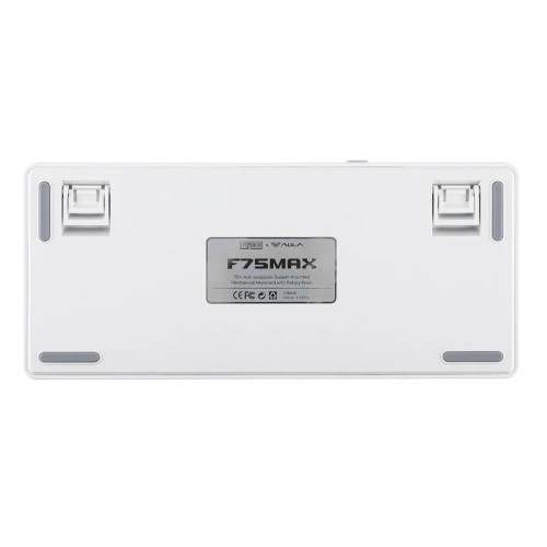 Клавіатура Aula F75 MAX Wireless/Bluetooth UA White/Blue (6978080501158)