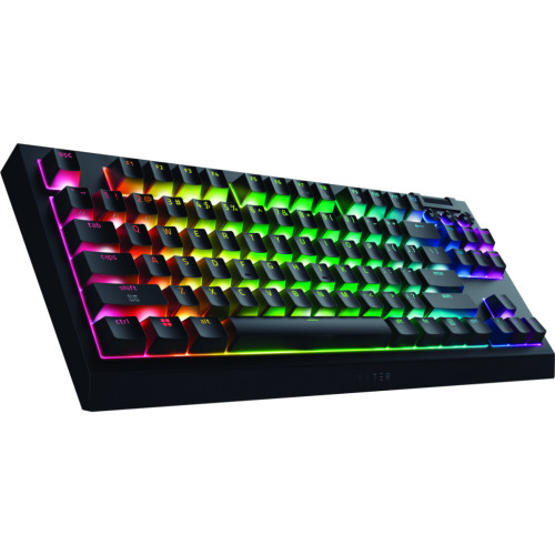 Клавіатура Razer BlackWidow V4 Low-Profile TKL Wireless/Bluetooth/USB Yellow switch UA Black (RZ03-05450100-R3M1) Клавіатура Razer BlackWidow V4 Low-Profile TKL Wireless/Bluetooth/USB Yellow switch UA Black (RZ03-05450100-R3M1)