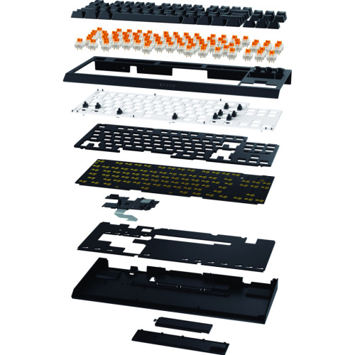 Клавіатура Razer BlackWidow V4 Low-Profile TKL Wireless/Bluetooth/USB Yellow switch UA Black (RZ03-05450100-R3M1) Клавіатура Razer BlackWidow V4 Low-Profile TKL Wireless/Bluetooth/USB Yellow switch UA Black (RZ03-05450100-R3M1)