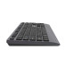 Клавіатура REAL-EL RK-715W Wireless/Bluetooth Black/Gray (EL123100051)